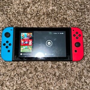Like new Nintendo Switch with OLED connecter to connect and play on the tv!
